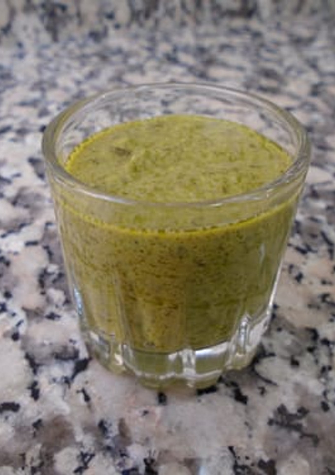 Una foto de Salsa de cilantro
