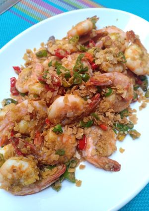 Foto resep Udang  Gandum Pedas