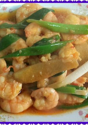 Foto resep Tumis udang sederhana
