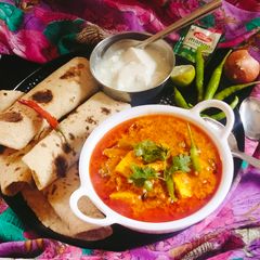 A picture of Restaurant style kadai paneer sabji 😋.