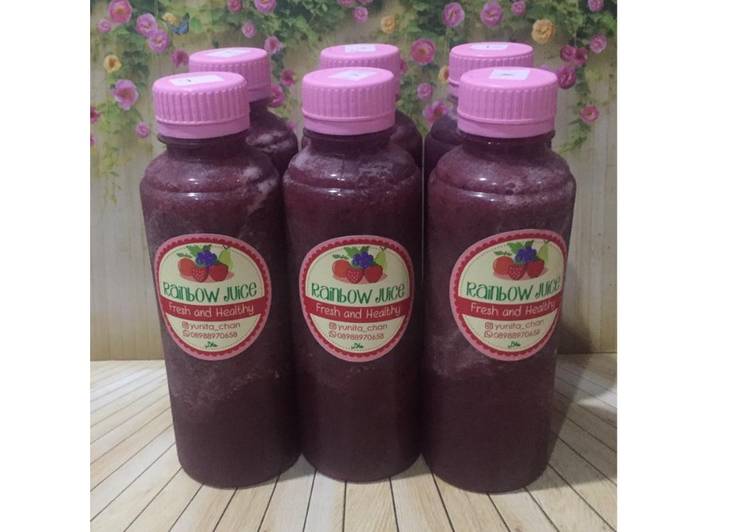 Diet Juice Guava Papaya Golden Melon Blackberry