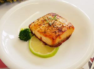 水波爐「香料烤鮭魚」零失敗料理。 的食譜成品照片