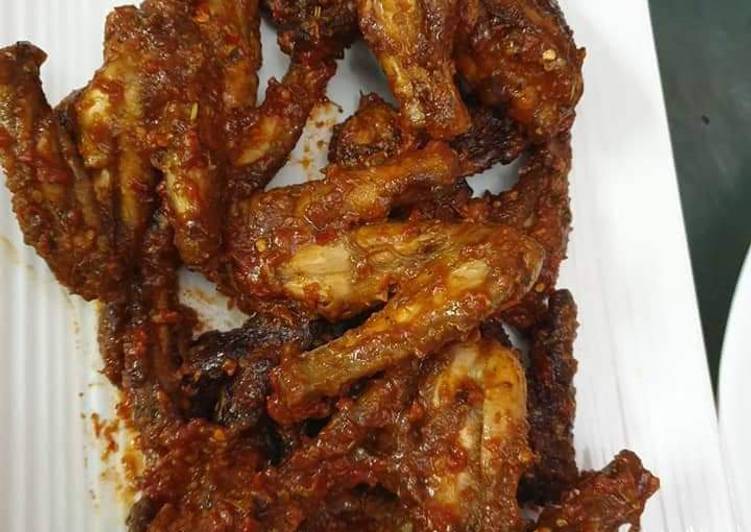 Recipe of Super Quick Homemade Chicken oregano wings