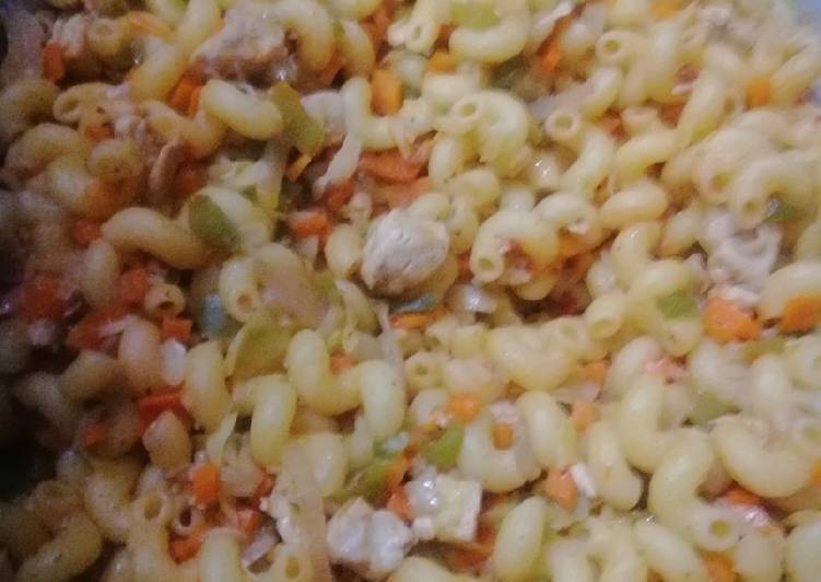 How to Make Yummy Chicken Elbow macroni #cookpadramadan