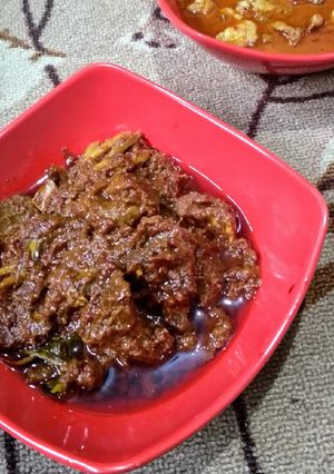 Foto resep Rendang Daging Bumbu Kering