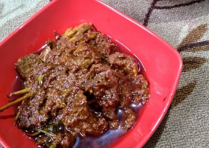 Rendang Daging Bumbu Kering