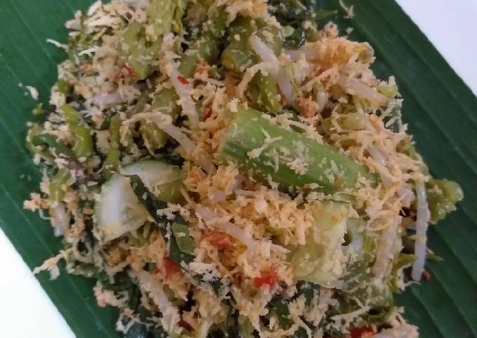 Bagaimana cara memasak Urap Mentah ala Mertua dijamin gurih