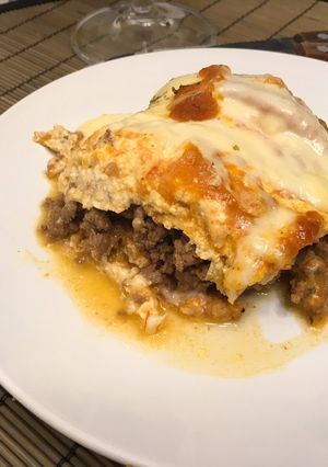 A picture of Keto Lasagna.