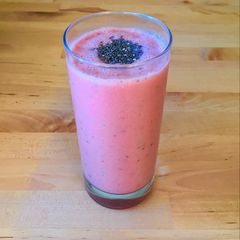 A picture of Watermelon Smoothie with Yogurt Recipe.