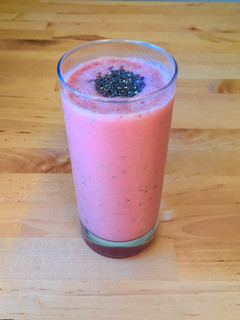 A picture of Watermelon Smoothie with Yogurt Recipe.
