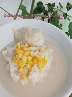 Foto resep Bubur Jagung Ketan dan Durian