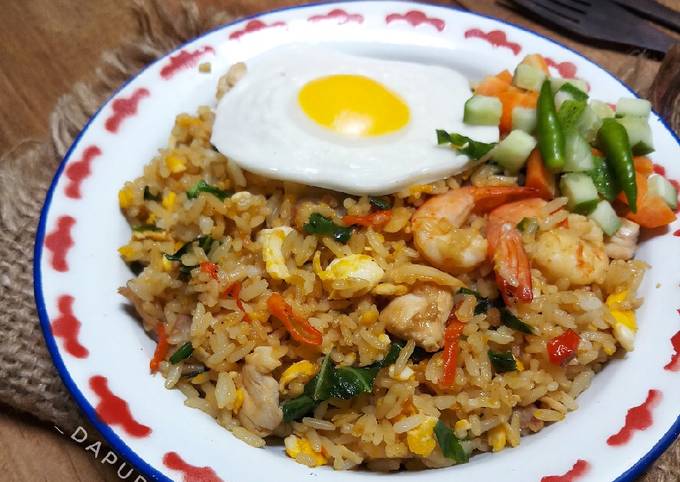 Standar Bagaimana cara bikin NASI GORENG BACEMAN Bawang  nikmat