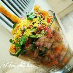 A picture of Takatak kurkure chaat.