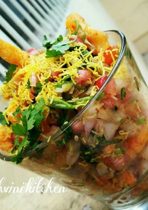 A picture of Takatak kurkure chaat.