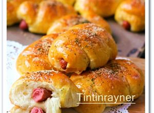 Foto resep Roti Sosis Sapi - Sausage Hotdog Bun,Delicious
