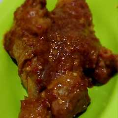 A picture of Ayam Goreng Bumbu Rujak.
