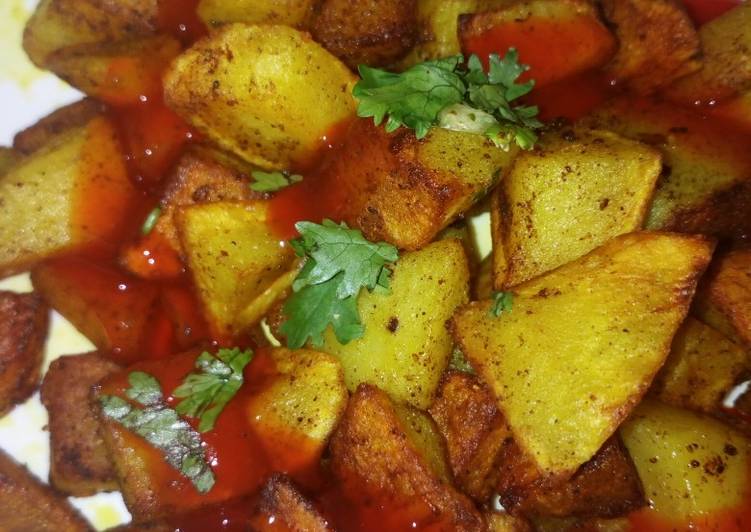 Easiest Way to Prepare Perfect Fried potatoes