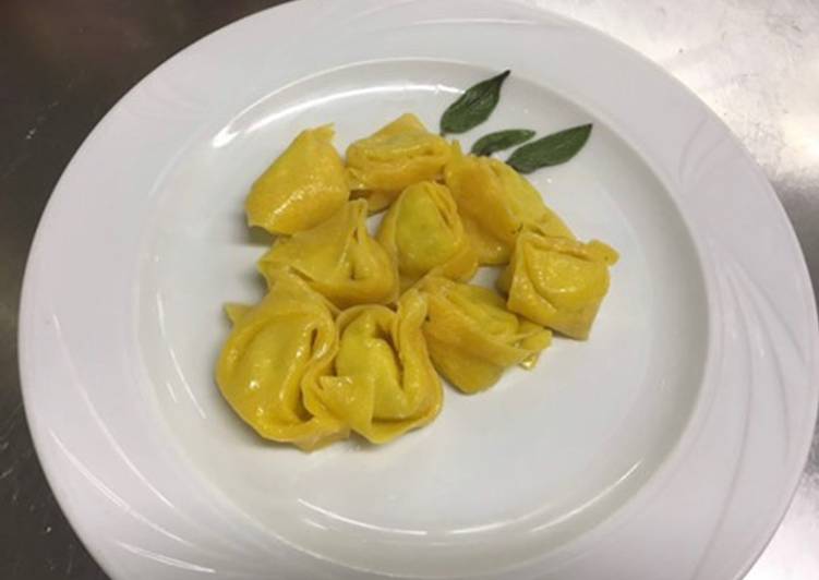 Recipe of Homemade Tortelloni di ricotta