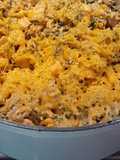 Cheesy Chicken & Spinach Rice Casserole