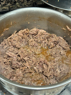 Foto de Carne assada desfiada
