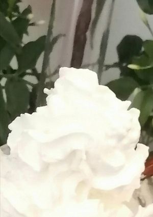 Une photo de Crème chantilly