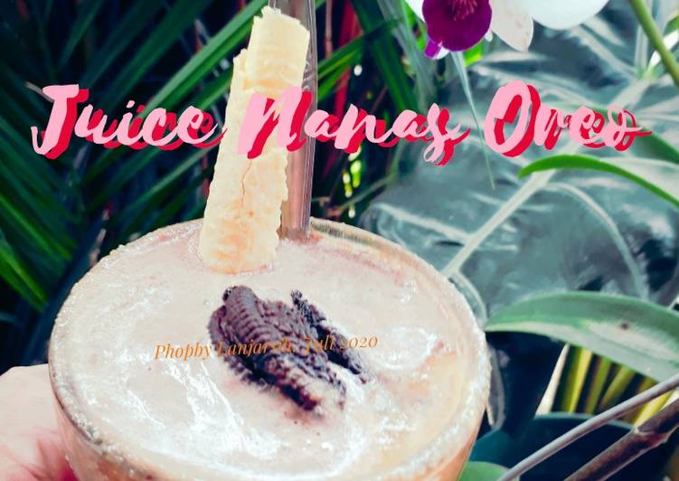 Juice nanas Oreo