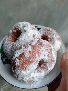Foto resep Donat ubi ungu