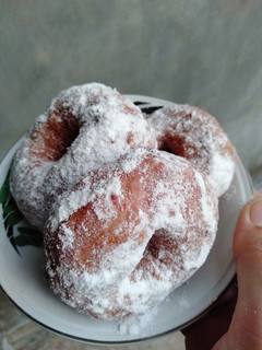 Foto resep Donat ubi ungu