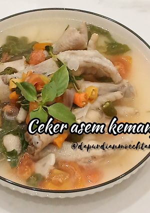 Foto resep Ceker Asem Kemangi