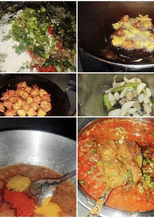लौकी के कोफ्ते की सब्जी(lauki ke kofte ki sabzi recipe in hindi) रेसिपी मुख्य फोटो