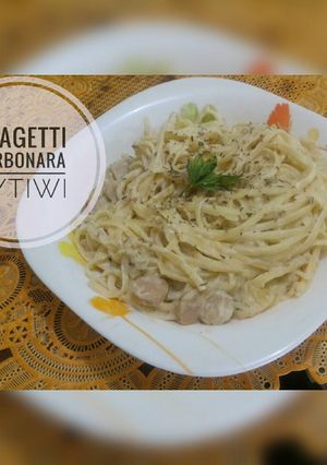 Foto resep Spaghetti Creamy Carbonara