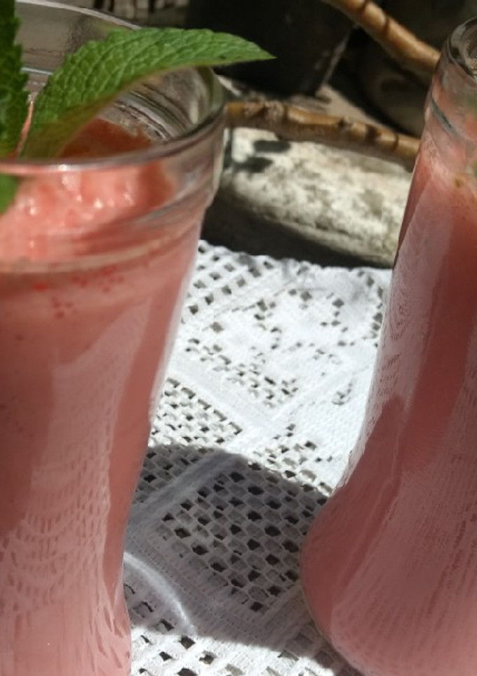 Una foto de Licuado de Sandía