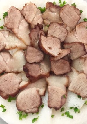 Hình của món Bánh hỏi xá xíu.