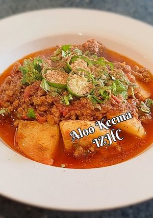 A picture of 🥘Keema Aloo🥘(lamb mince & potatoes).