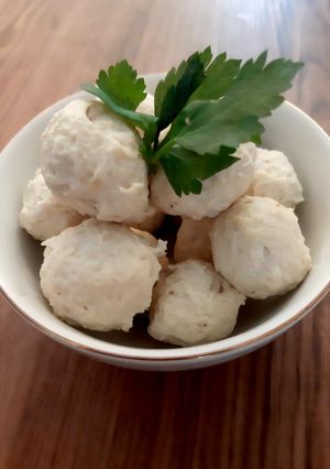 Foto resep Bakso Ayam diet (30 kkal/bakso)