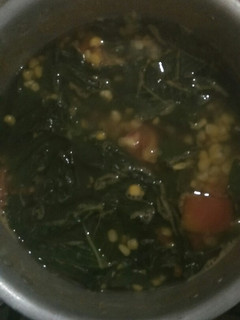 Foto resep Sayur bening bayam + jagung
