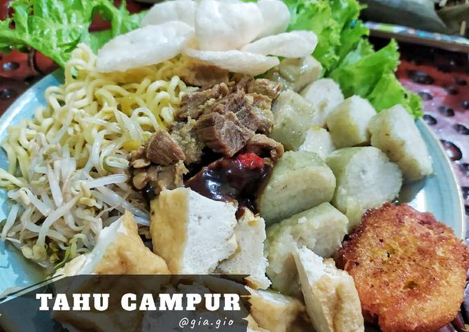 Resep Tahu Campur Oleh Gia Gio Cookpad