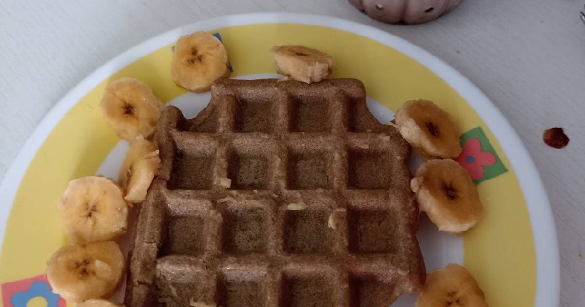 Receta de gofres de avena con la gofrera de Cecotec