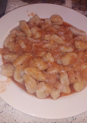 Una foto de Ñoquis de harina