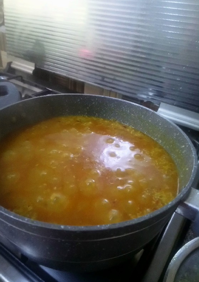 صورة لوصفة مضروبه بالتونة من أسهل وألذ الاكلات العمانية😋😋
