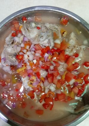 Foto resep Kerapu Steam Kuah Asam Pedas