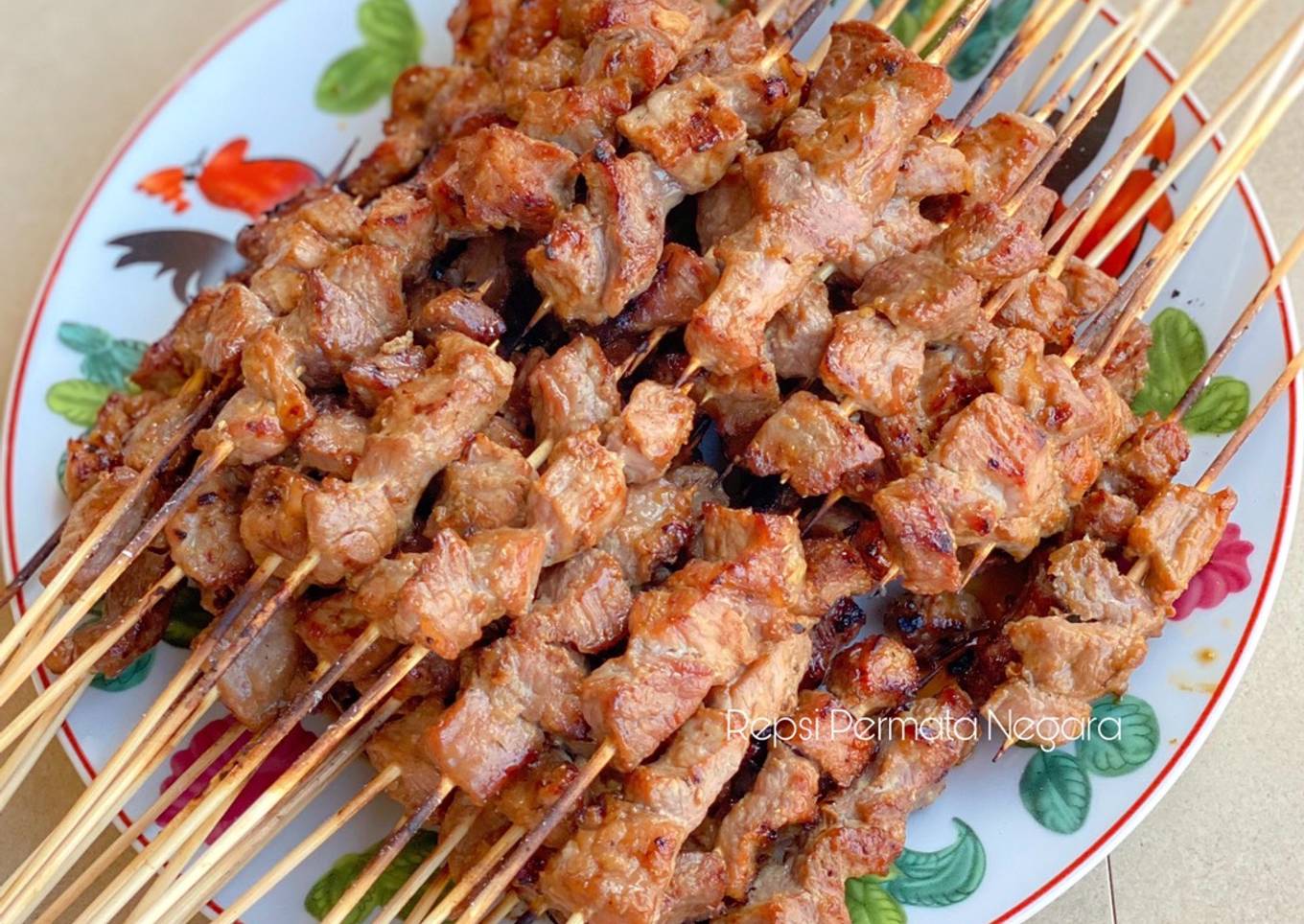 Sate Maranggi (Daging Sapi)
