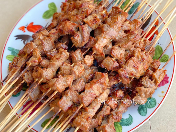 Cara Bikin Sate Maranggi (Daging Sapi) Bunda Pasti Bisa