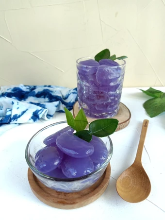 Cara Mudah Membikin Resep Manisan Kolang Kaling Bunga Telang yang Menggugah Selera Anti Ribet, Lezat Sekali