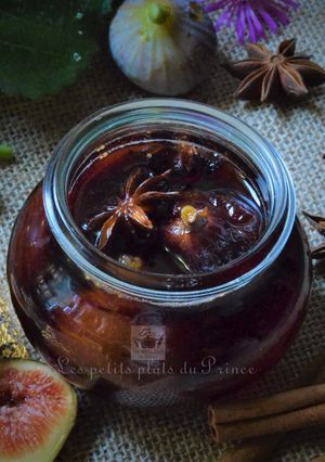 Une photo de Figues confites au floc de Gascogne