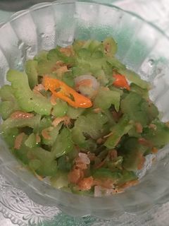 Foto resep Sayur Pare Udang Rebon