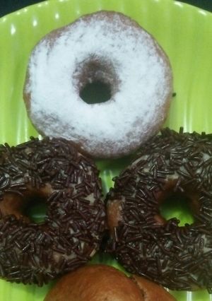 Foto resep Donat coklat empuk proofing 1x