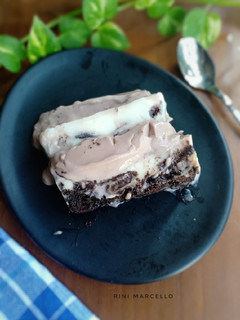 Foto resep 25. Oreo Cream Fla Coklat
