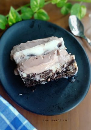 Foto resep 25. Oreo Cream Fla Coklat
