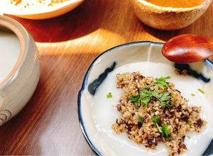 Hình của món Bánh đúc nóng từ cơm nguội.